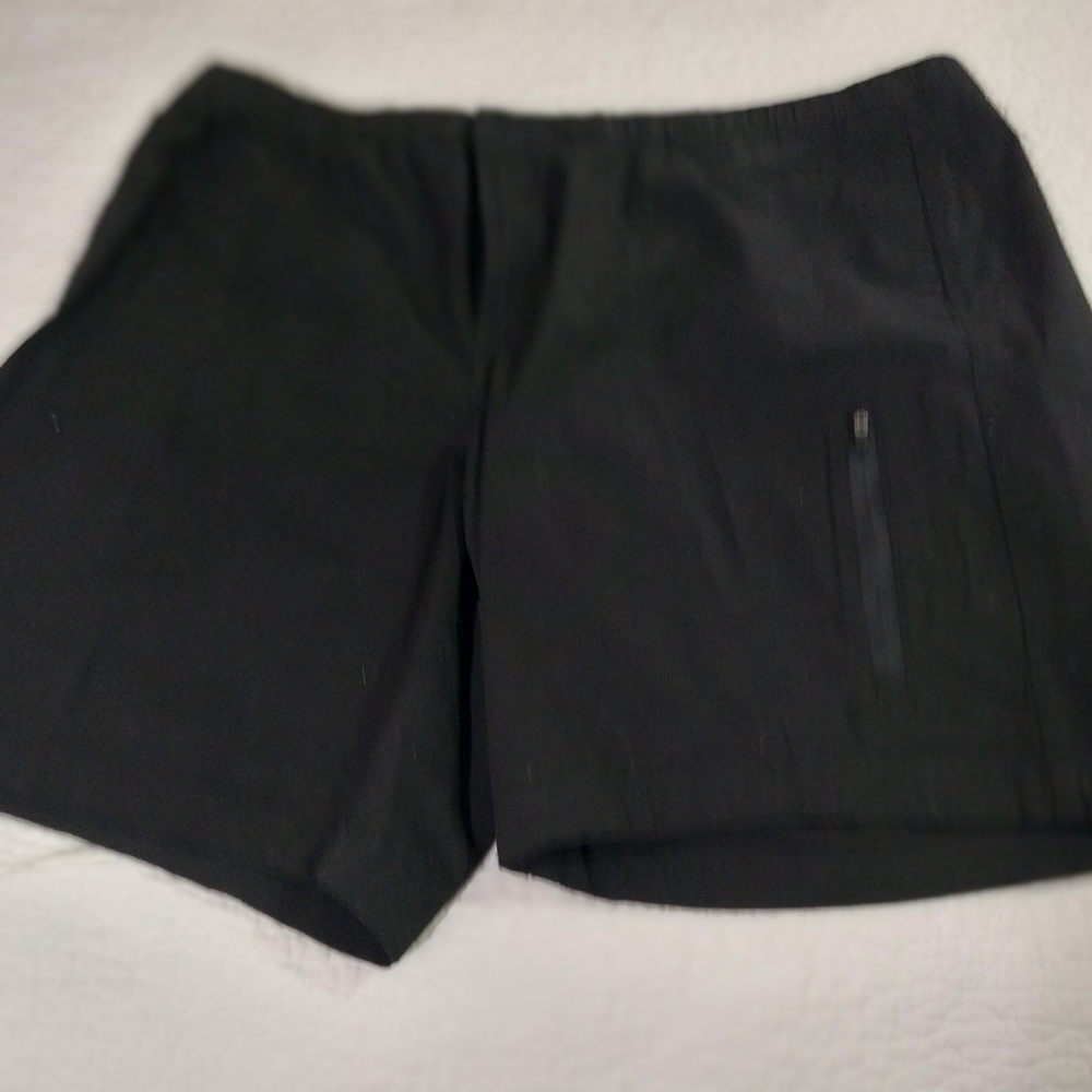 George NWT Black Flat Front Men's Shorts